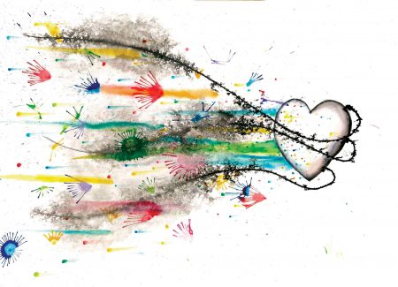 Heart - Coloured